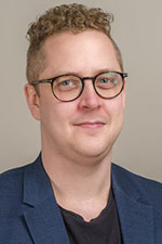 Picture on a coworker at Roslagens Sparbank