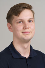 Picture on a coworker at Roslagens Sparbank