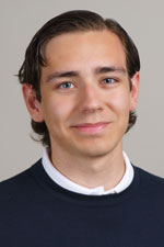 Picture on a coworker at Roslagens Sparbank