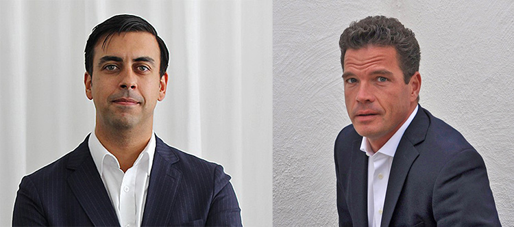 Sina Mostafavi och Jörgen Nylund